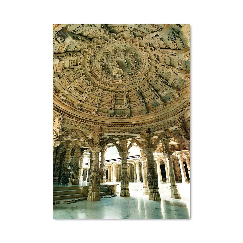 Poster Temple architecture 18791