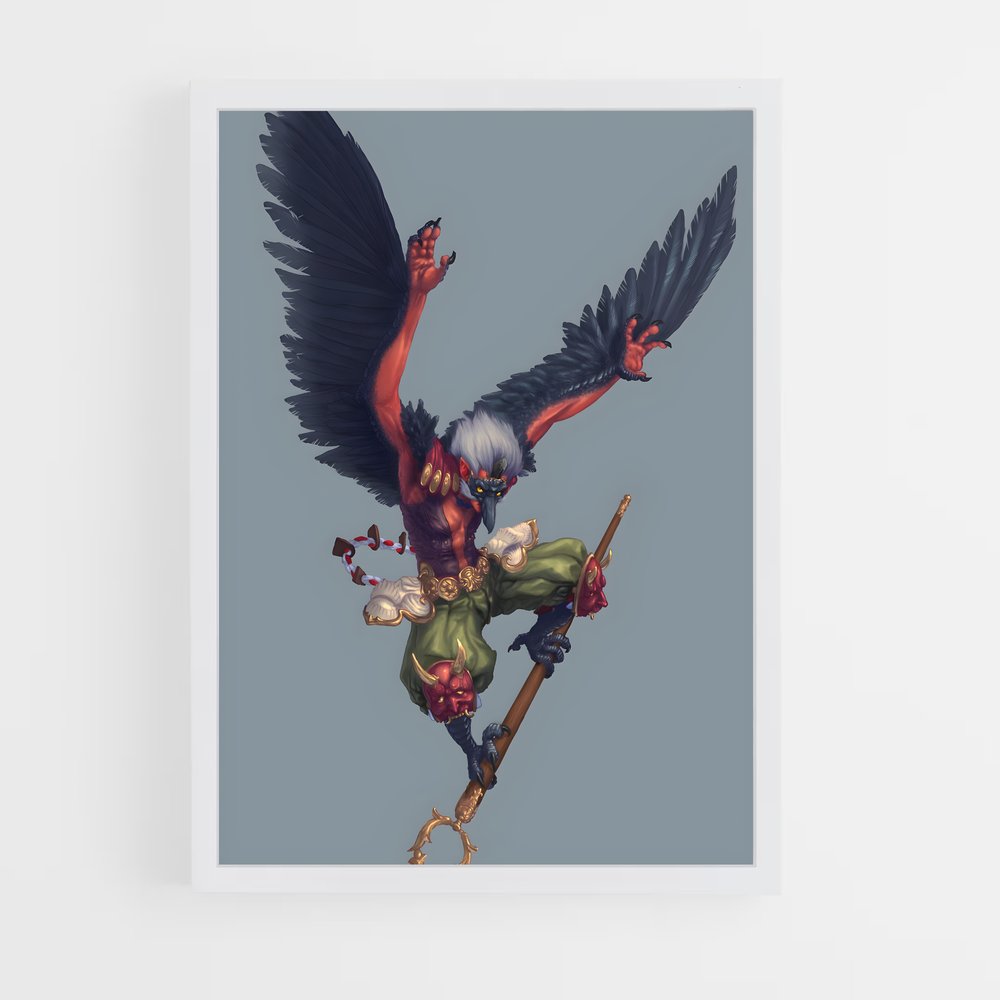 ap-tengu-7 cadre Blanc