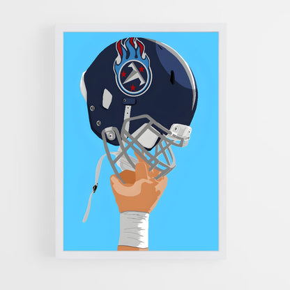 ap-tennessee titans-4 cadre Blanc