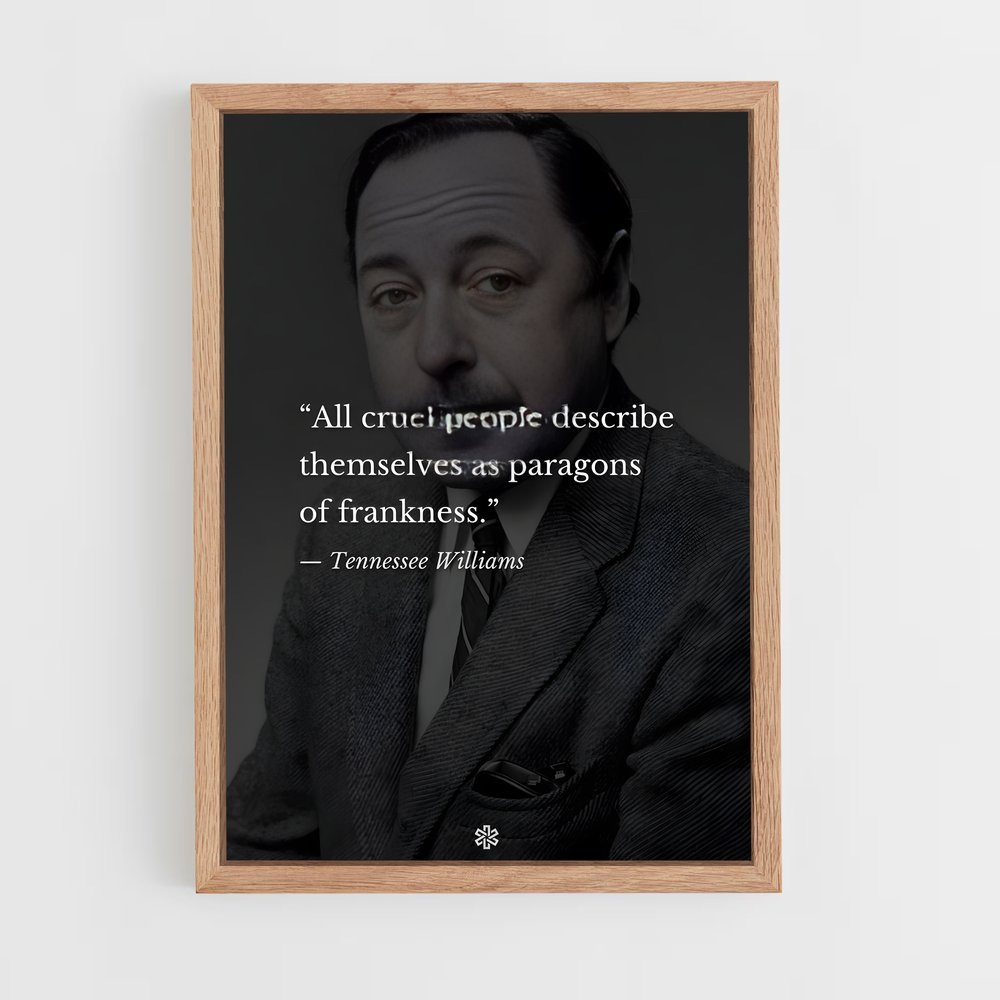 ap-tennessee williams-2 cadre Bois clair