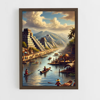 ap-tenochtitlan-1 cadre Bois foncé