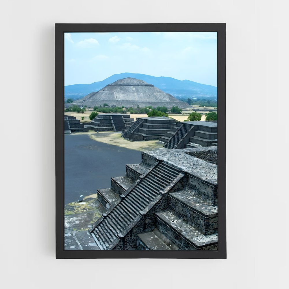 ap-teotihuacan pyramids-4 cadre Noir