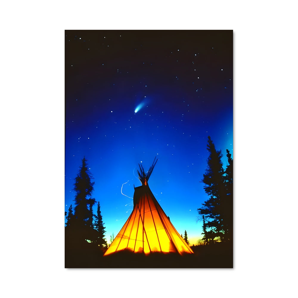 Poster Dance of the Teepees