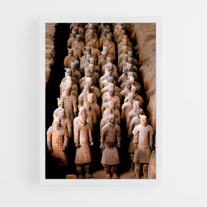 ap-terracotta army-11 cadre Blanc