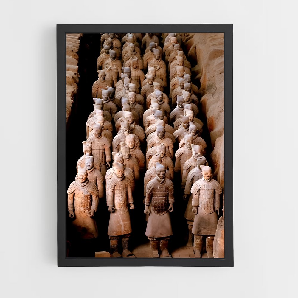 ap-terracotta army-11 cadre Noir
