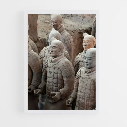 ap-terracotta army-7 cadre Blanc