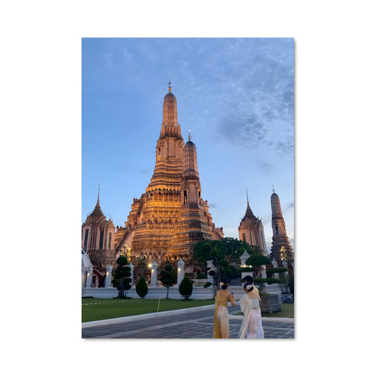 Poster Promenade au Temple