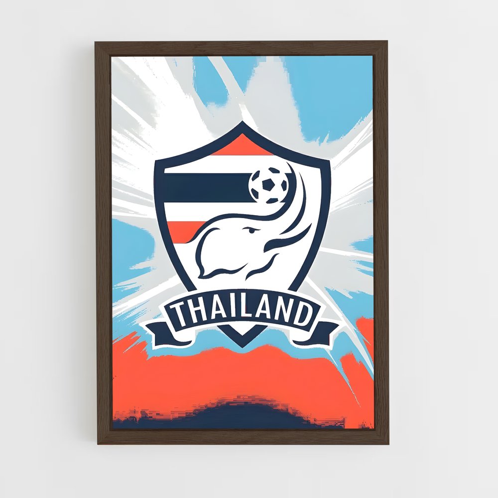 ap-thailand national football team-4 cadre Bois foncé