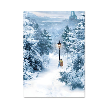 Poster La Forêt Enneigée