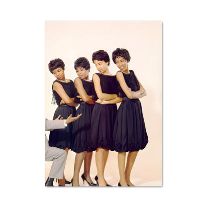 Poster The Marvelettes in Black