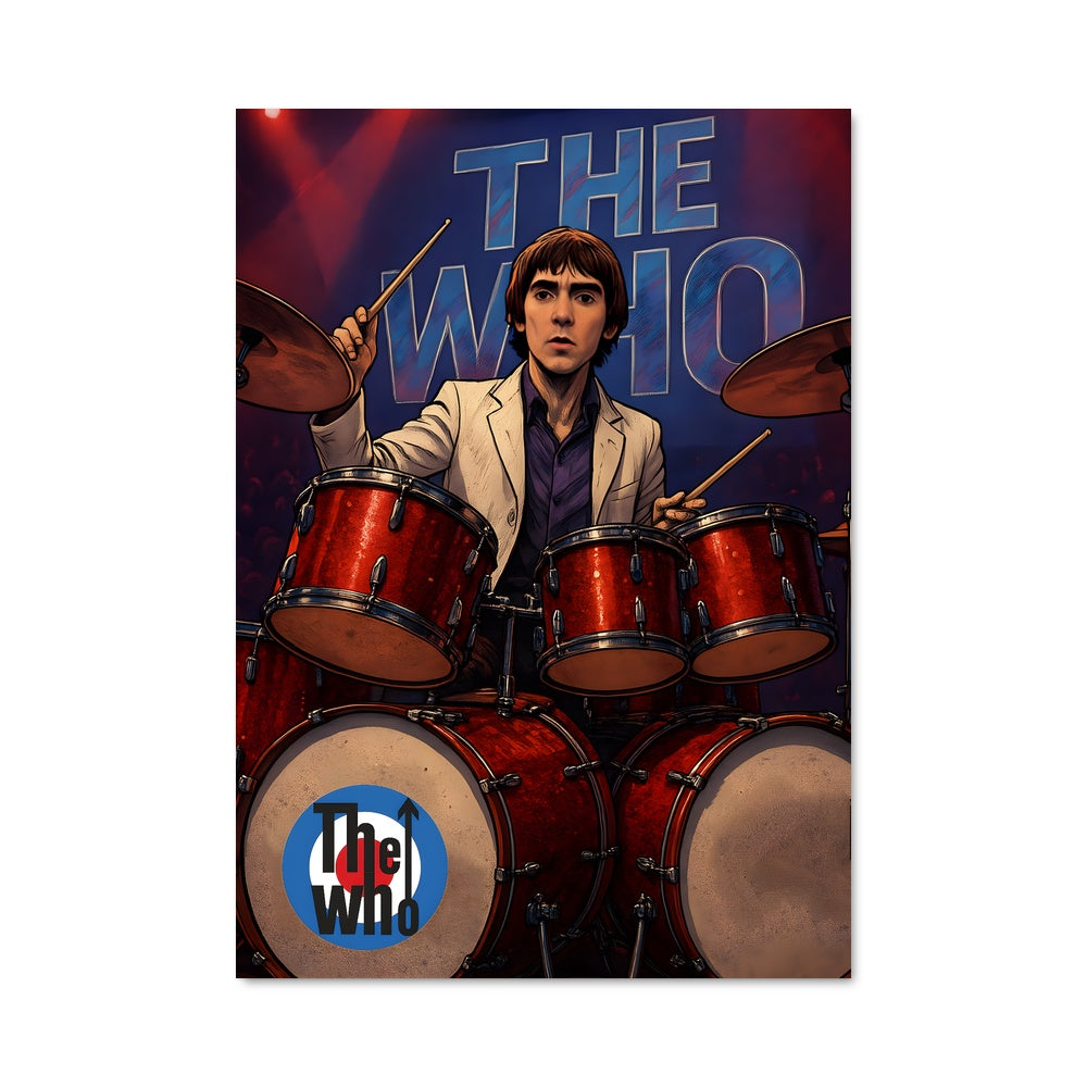 Poster Drumrolls of The Who