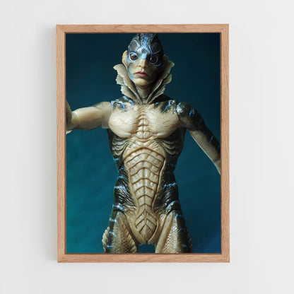 ap-the amphibian man-3 cadre Bois clair