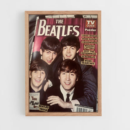 ap-the beatles-2 cadre Bois clair