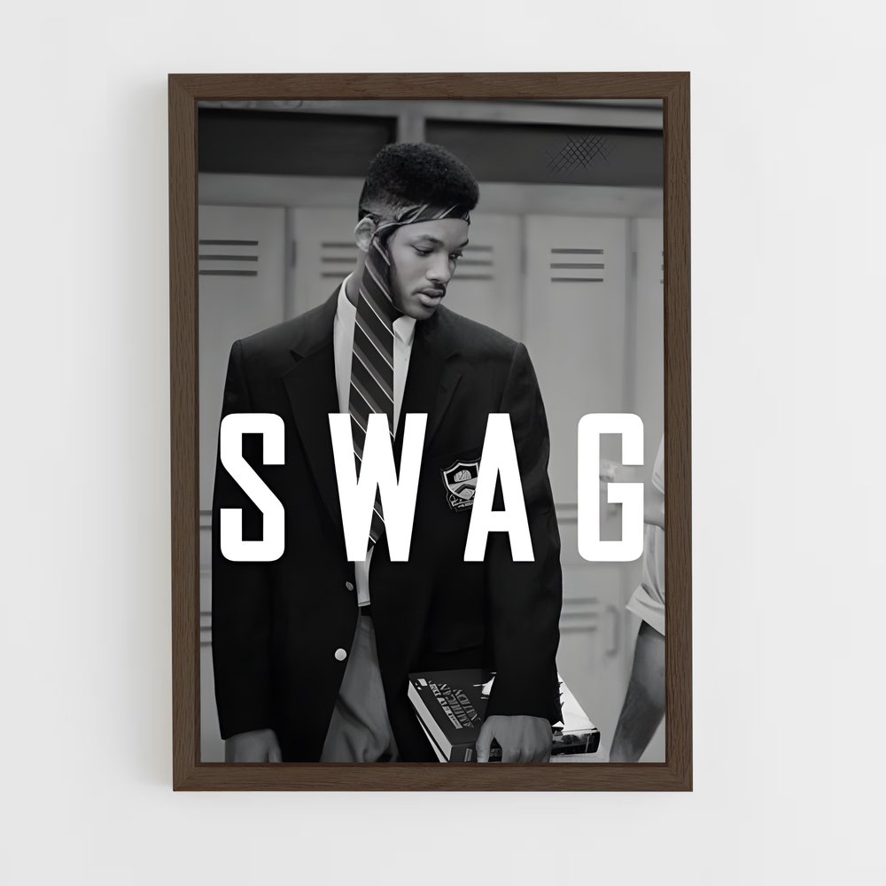 ap-the fresh prince of bel air-10 cadre Bois foncé