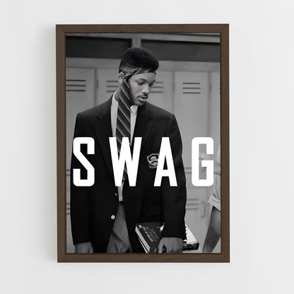 ap-the fresh prince of bel air-10 cadre Bois foncé