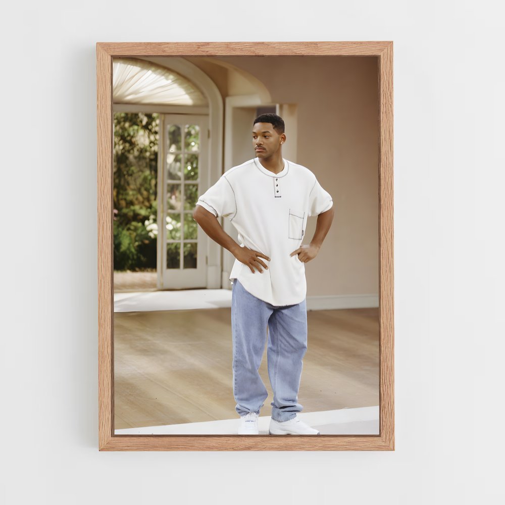 ap-the fresh prince of bel air-7 cadre Bois clair