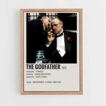 ap-the godfather-6 cadre Bois clair