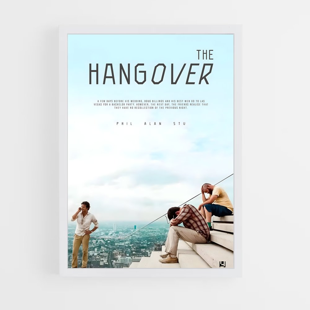 ap-the hangover-3 cadre Blanc