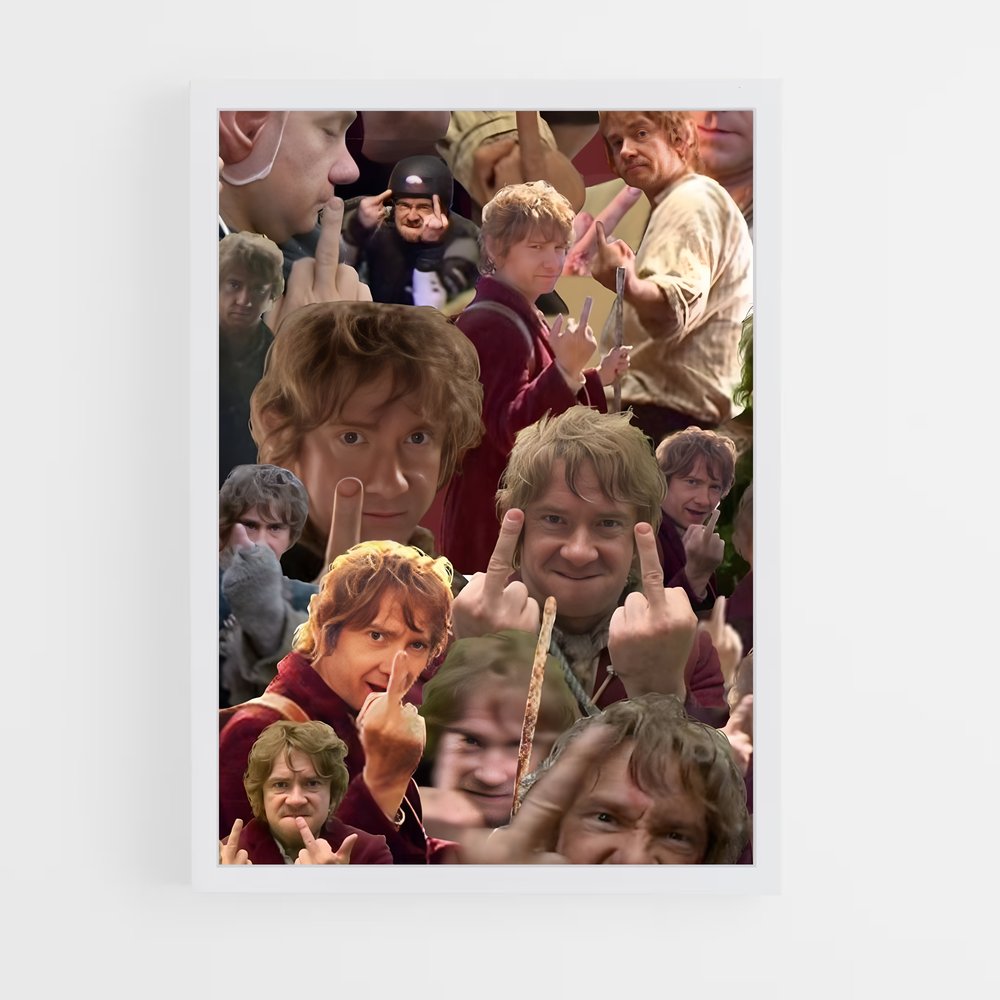 ap-the hobbit-1 cadre Blanc