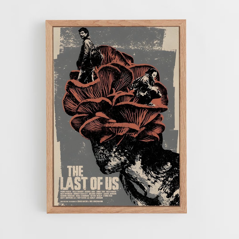 ap-the last of us-1 cadre Bois clair