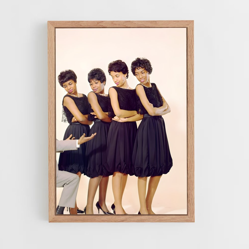 ap-the marvelettes-1 cadre Bois clair