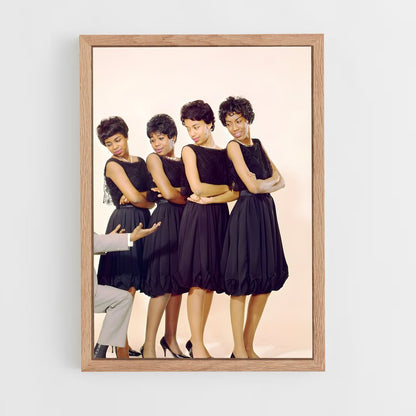 ap-the marvelettes-1 cadre Bois clair