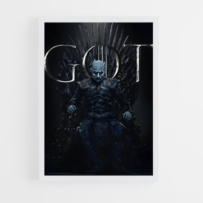 ap-the night king-9 cadre Blanc
