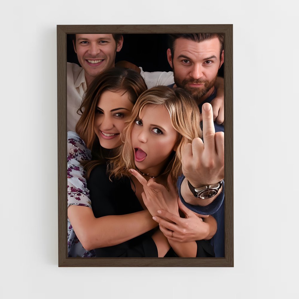 ap-the originals-1 cadre Bois foncé