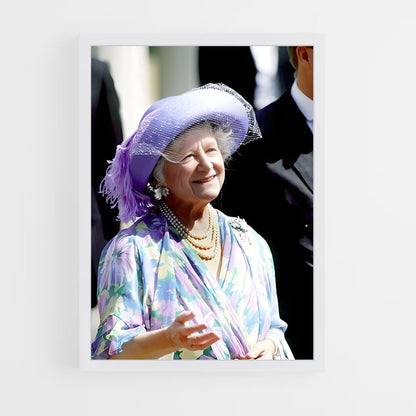 ap-the queen mother-1 cadre Blanc