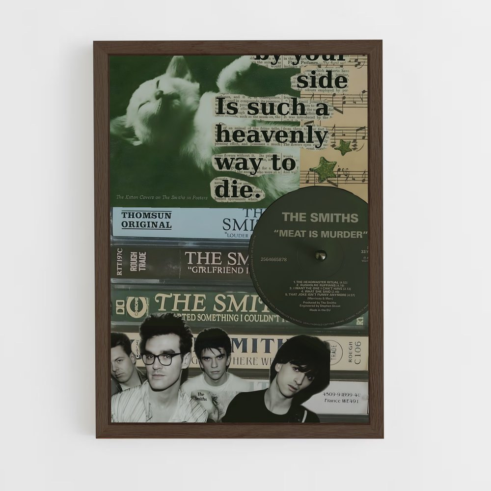 ap-the smiths-1 cadre Bois foncé