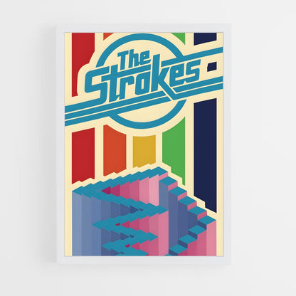 ap-the strokes-3 cadre Blanc