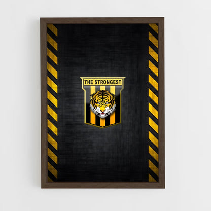 ap-the strongest bolivia football club-3 cadre Bois foncé