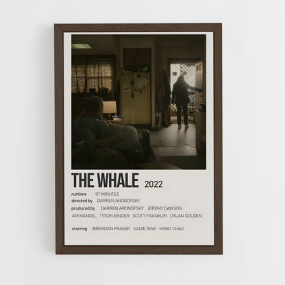 ap-the whale-2 cadre Bois foncé