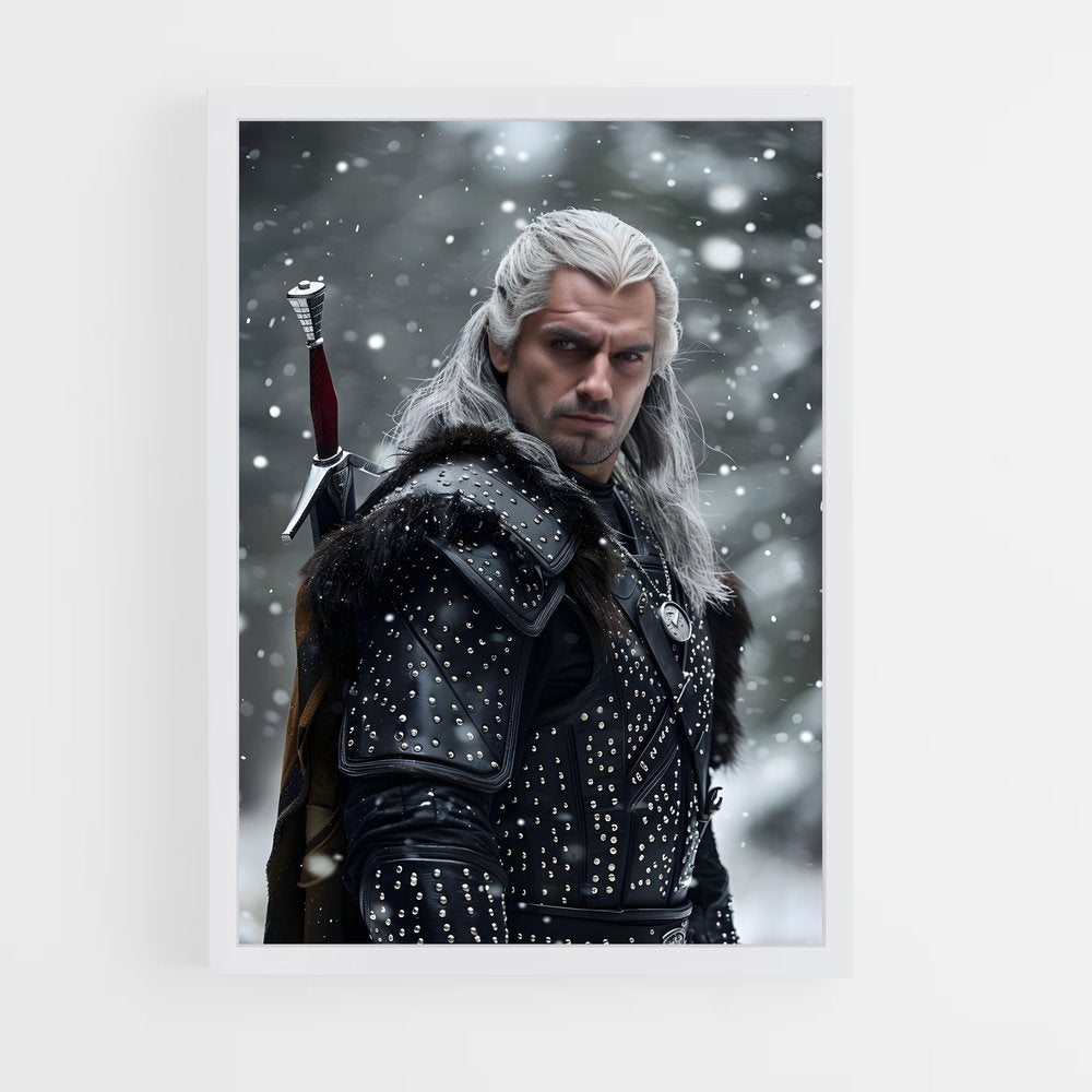ap-the witcher-12 cadre Blanc