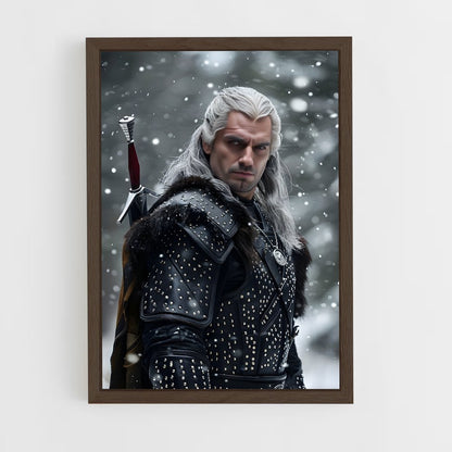 ap-the witcher-12 cadre Bois foncé