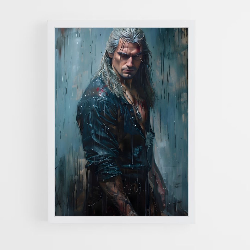 ap-the witcher-14 cadre Blanc