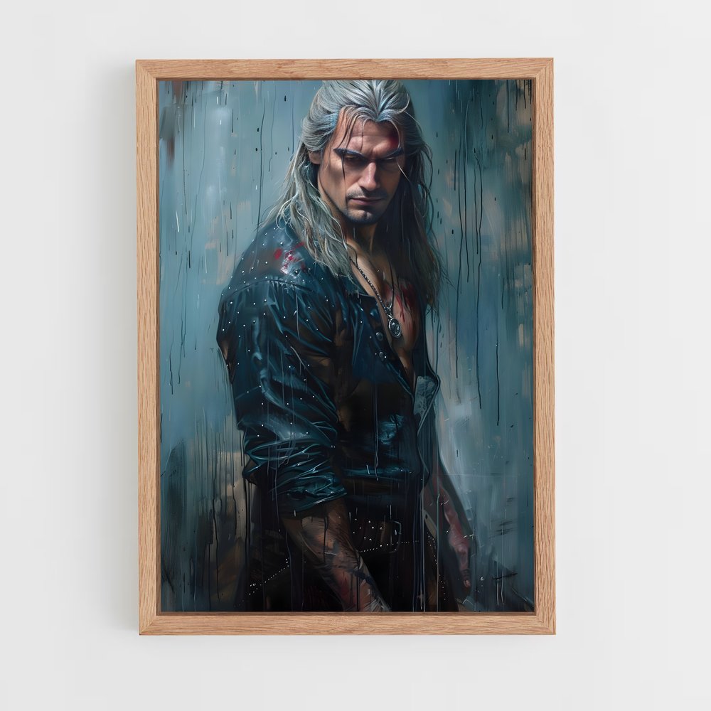 ap-the witcher-14 cadre Bois clair