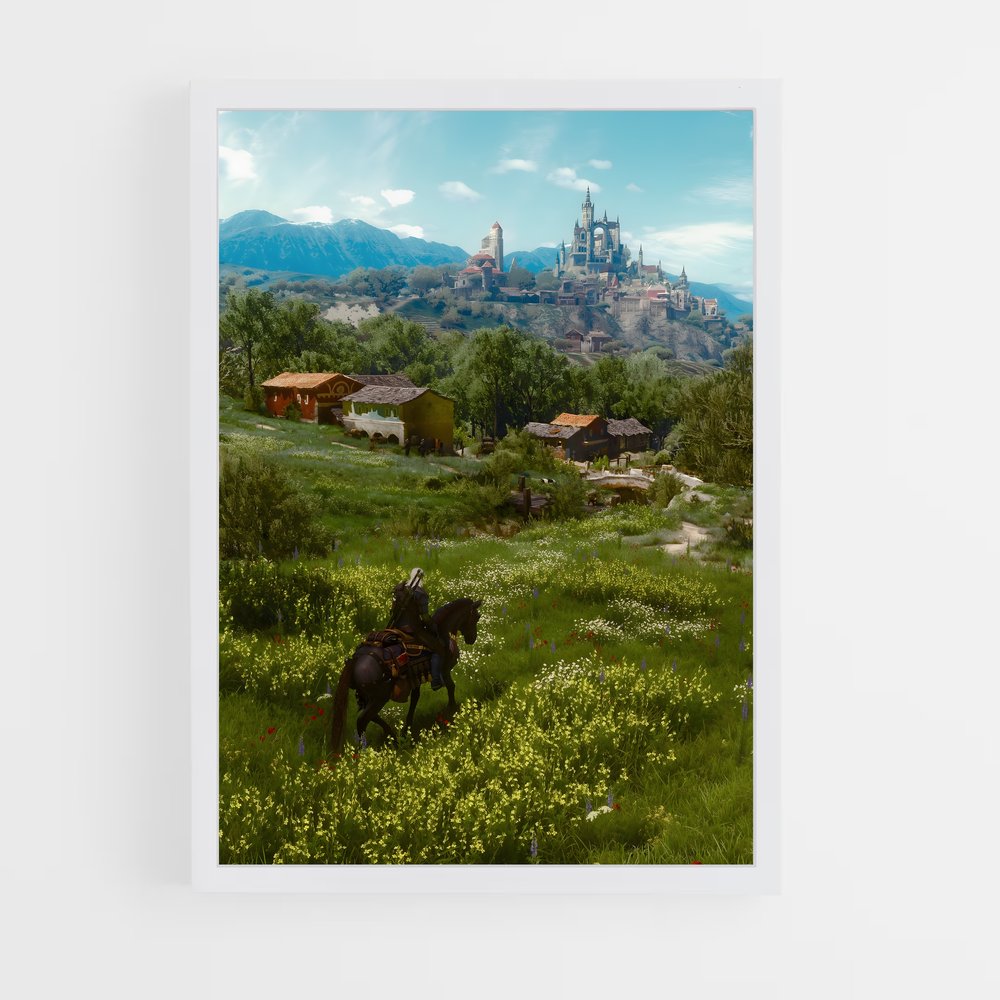 ap-the witcher-15 cadre Blanc