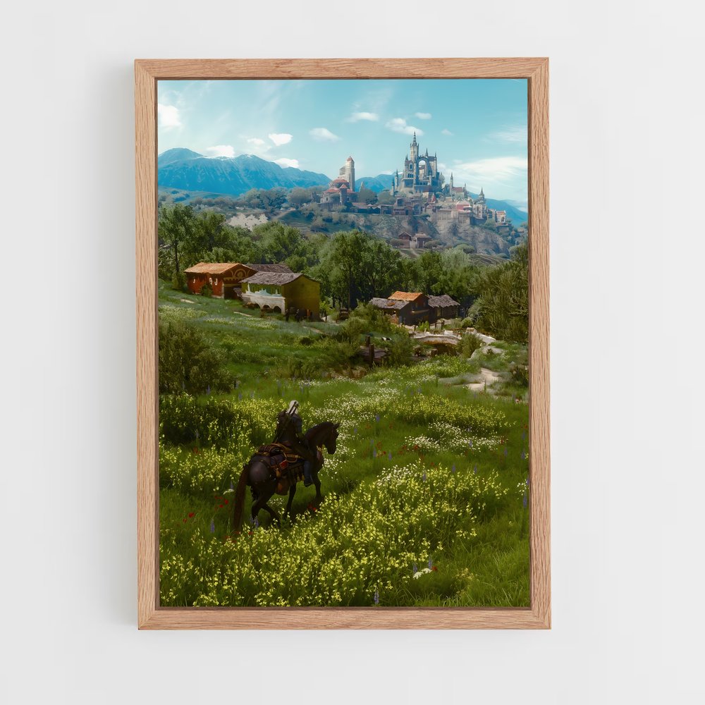 ap-the witcher-15 cadre Bois clair