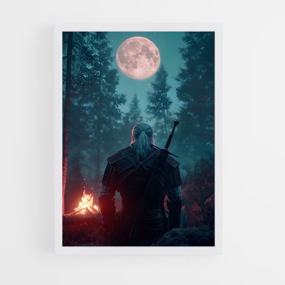 ap-the witcher-3 cadre Blanc