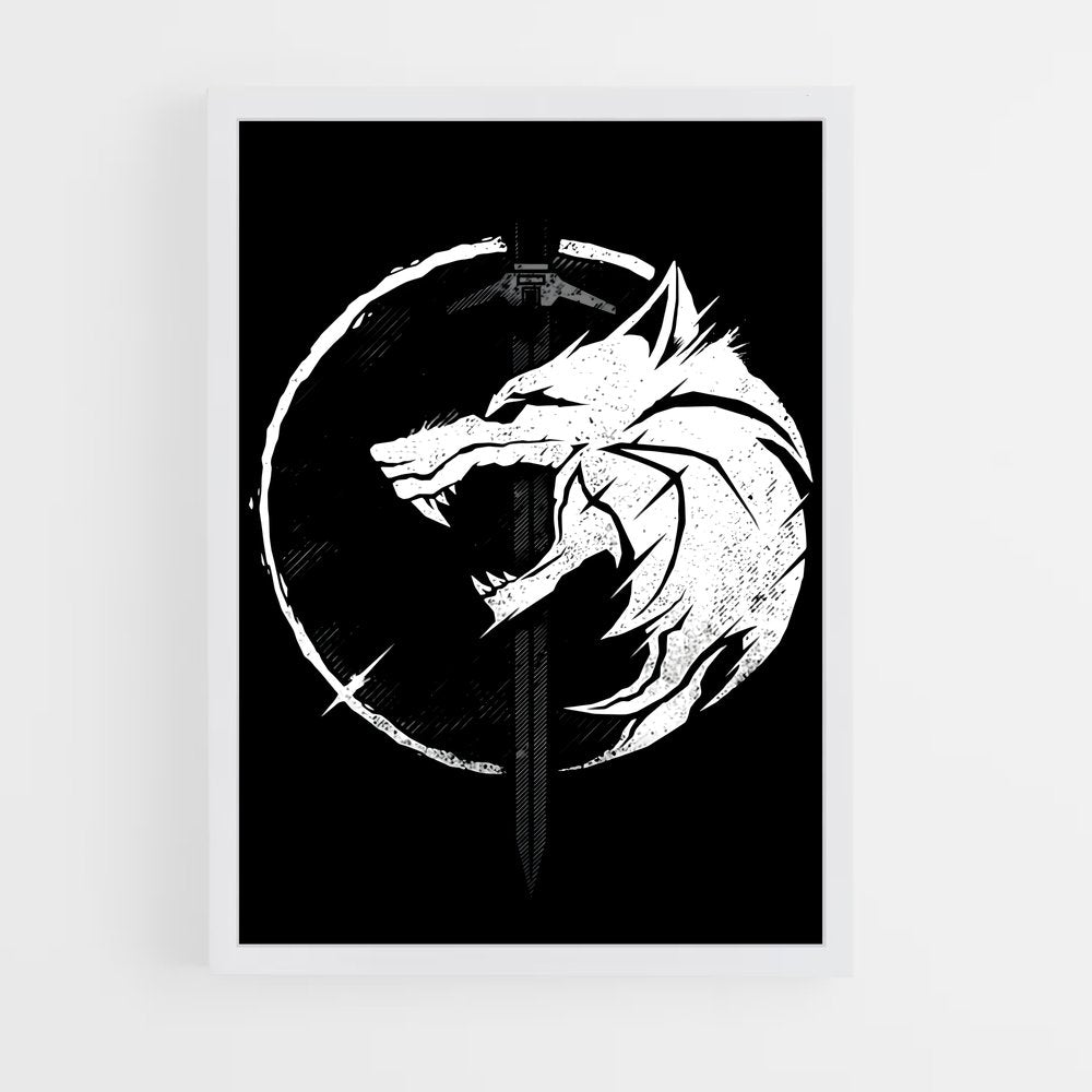 ap-the witcher-8 cadre Blanc