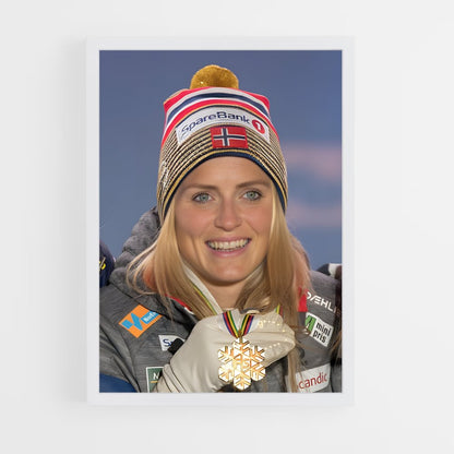 ap-therese johaug-1 cadre Blanc