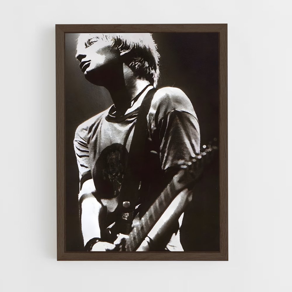 ap-thom yorke-2 cadre Bois foncé