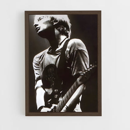 ap-thom yorke-2 cadre Bois foncé