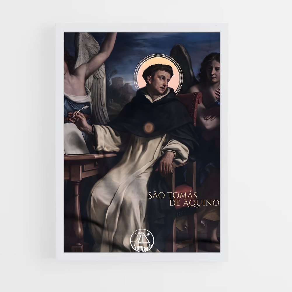 ap-thomas aquinas-9 cadre Blanc