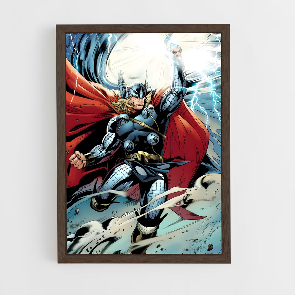 ap-thor-17 cadre Bois foncé