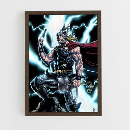 ap-thor-19 cadre Bois foncé