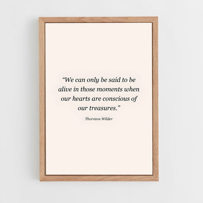 ap-thornton wilder-8 cadre Bois clair