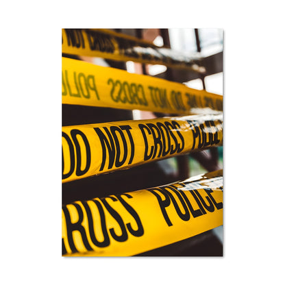 Poster Crime Scene