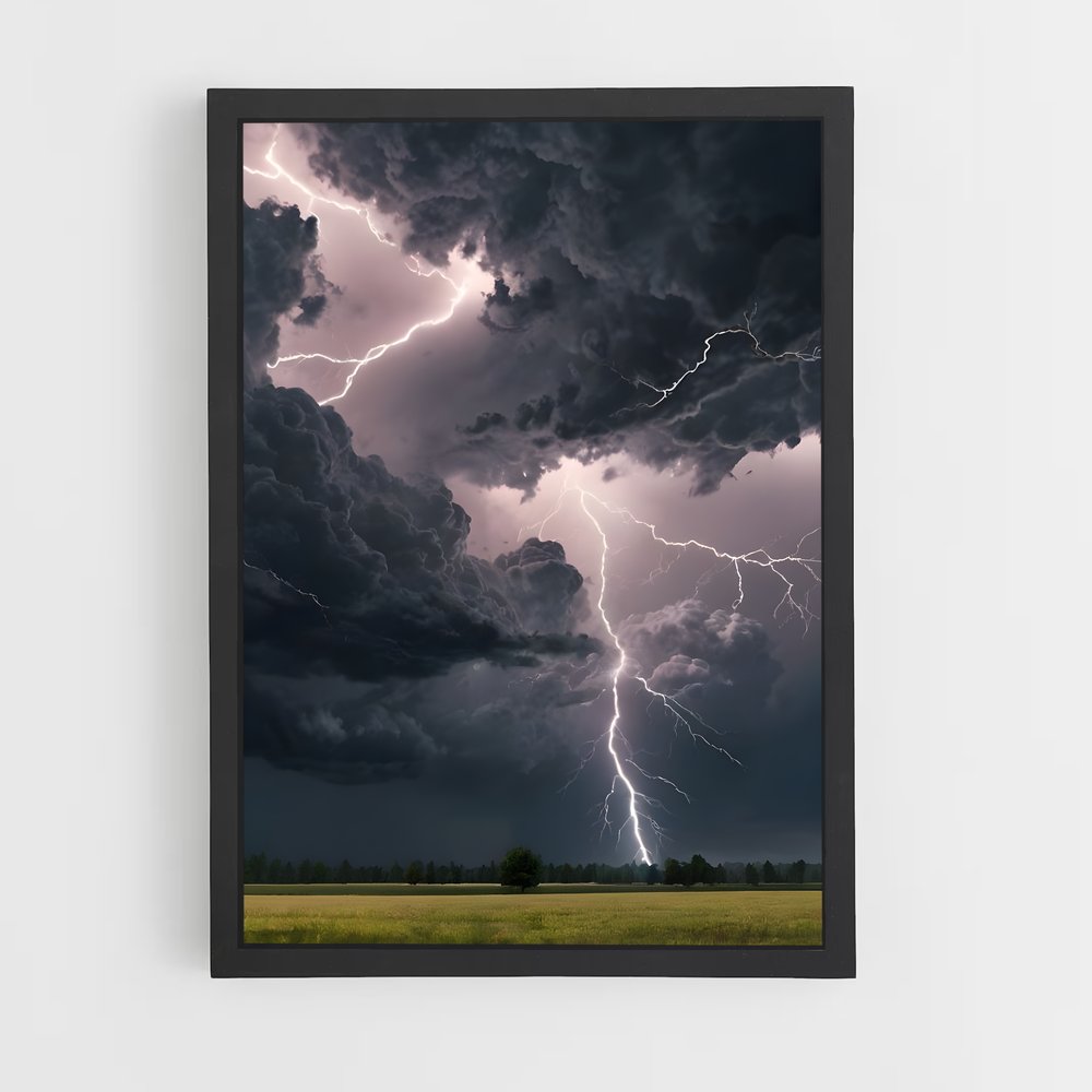 ap-thunderstorm-2 cadre Noir